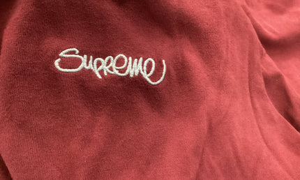 Supreme Tee Cardinal Red