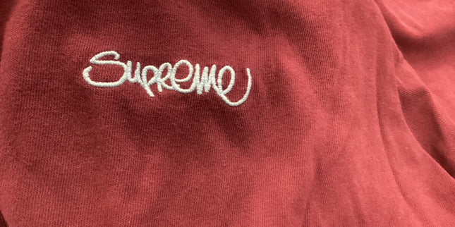 Supreme Tee Cardinal Red