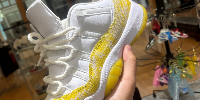Jordan 11 Yellow Snakeskin Pre-Owned