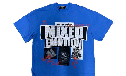 Mixed Emotion Blue Lost Identity Tee