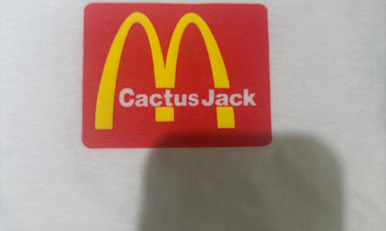 Cactus Jack Shirt White Red