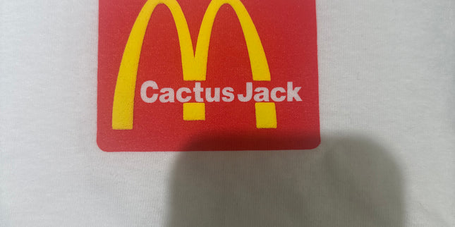 Cactus Jack Shirt White Red