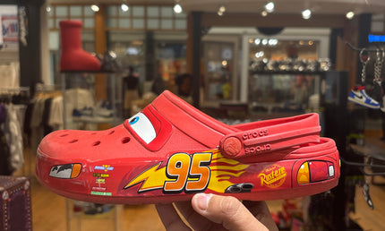 Crocs Classic Clog Lightning McQueen Pre Owned No Box
