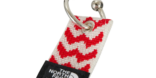 Supreme North Face Woven Keychain