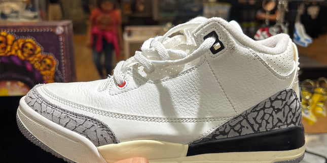 Jordan 3 White Reimagined PS Pre Owned