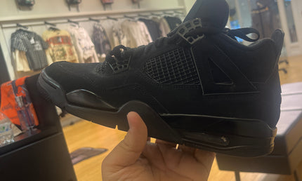 Jordan 4 Black Cat Pre Owned No Box