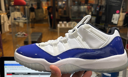 Jordan 11 Low White Concord W Pre-Owned