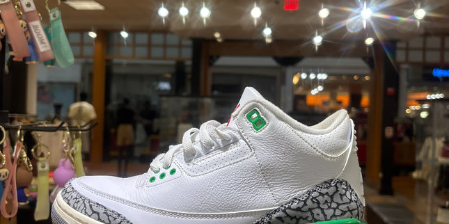 Jordan 3 Lucky Green Pre-Owned
