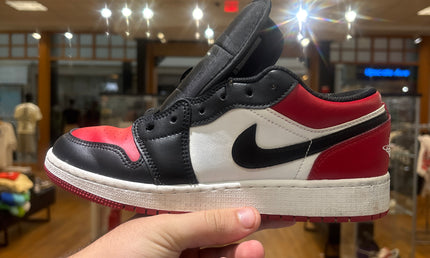 Jordan 1 Low Bred Toe Pre-Owned