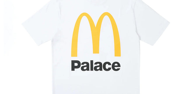 Palace McDonald’s white T-shirt