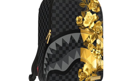 Sprayground Gold Floral Remix