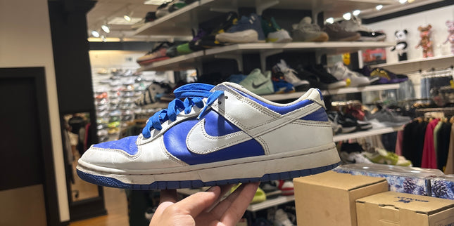 Nike Dunk Low Racer Blue White pre owned