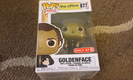 Funko pop golden face