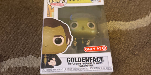 Funko pop golden face