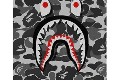 Bape Camo Black Rug