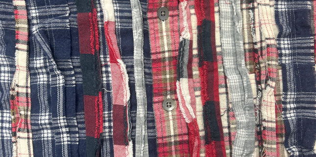 Kith blue and red flannel