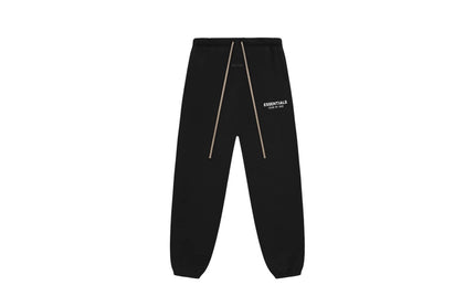 Essentials Black Fleece Sweatpants
