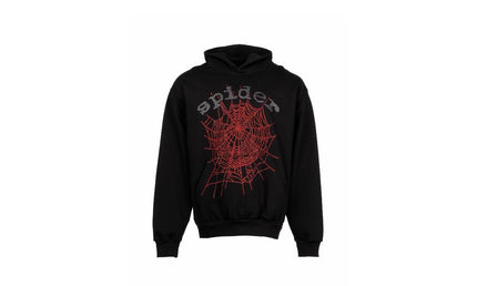 Sp5der Rhinestone Black