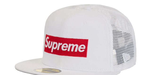 Supreme Box Logo New Era White