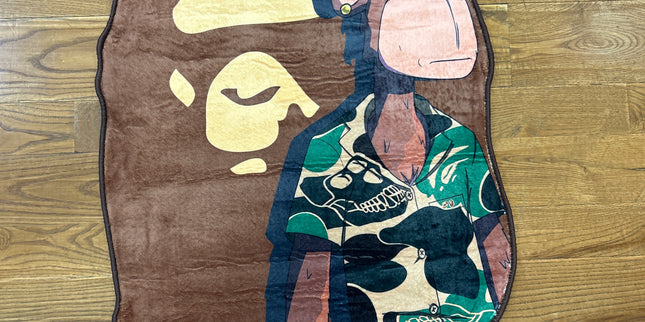 Camo big bape Rug
