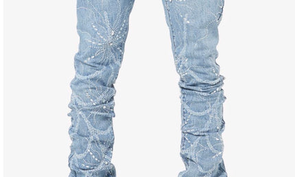 Guapi Steel Blue Spider Denim