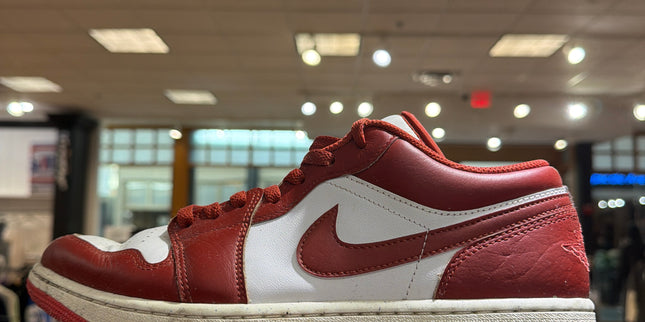 Jordan 1 Low Dune Red Pre Owned No Box