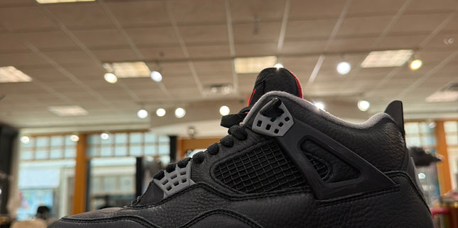 Jordan 4 Bred Reimagined Pre Owned No Box
