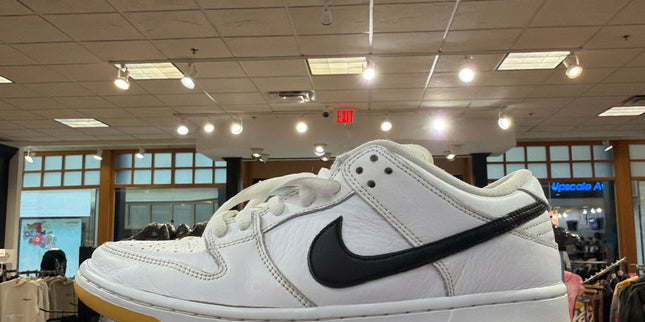 Nike SB Dunk Low White Gum Pre Owned