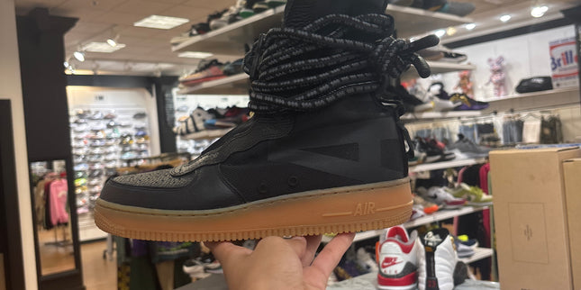 Nike SF Air Force 1 High Black Gum pre owned
