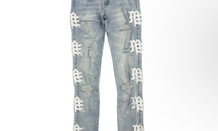 Mixed Emotion Sea Monogram Denim