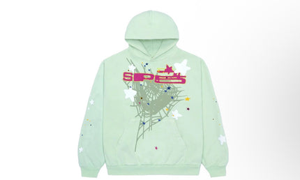 Sp5der Mint Hoodie
