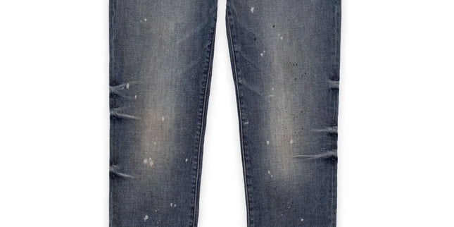 Purple Jeans Vintage Spotted Indigo
