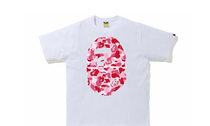 Bape ABC Camo Ape Head Pink