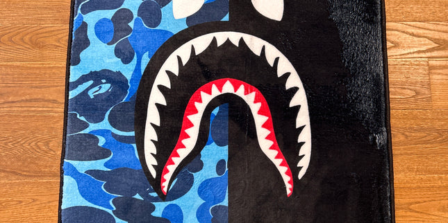 Blue Bape Rug
