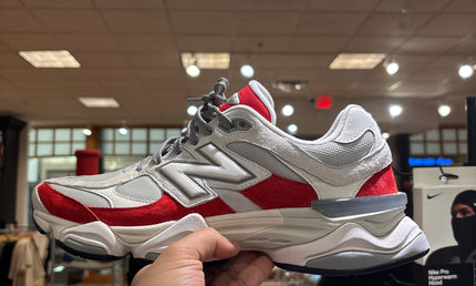 New Balance 9060 White Red Pre Owned