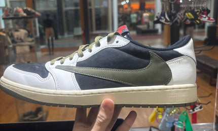 Jordan 1 Low OG Travis Scott Olive Pre-Owned
