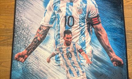 Argentina Messi rug