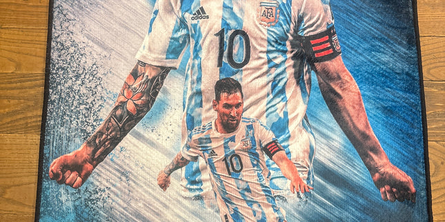 Argentina Messi rug