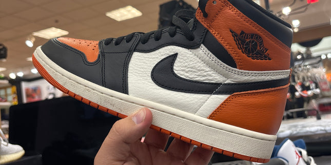 Jordan 1 high OG shattered backboard pre owned no box
