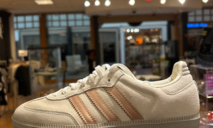 Adidas Samba Cream/Gold Pre Owned No Box