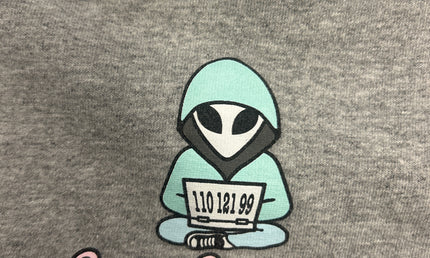 Supreme Tee Alien Grey