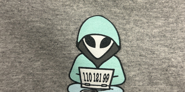 Supreme Tee Alien Grey