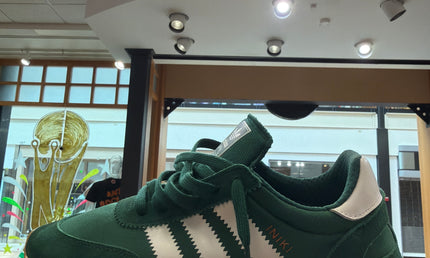 Adidas Iniki Runner Green White Gum Pre Owned