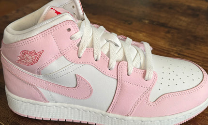 Jordan 1 Mid Pink GS