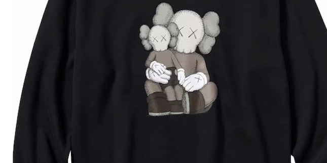 Kaws Sweatshirt Longsleeve Black