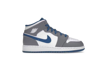 Jordan 1 Mid True Blue GS