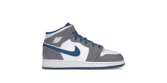 Jordan 1 Mid True Blue GS