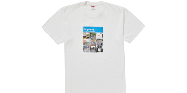 Supreme Tee Verify White