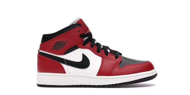 Jordan 1 Mid chicago Black Toe GS