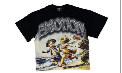 Mixed Emotion Black Seaside Tee